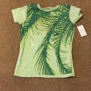 Armani Exchange green shirt